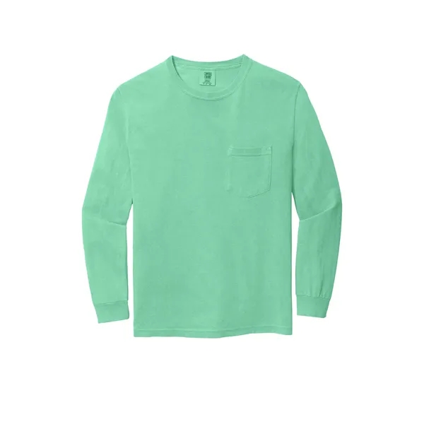 COMFORT COLORS Heavyweight Ring Spun Long Sleeve Pocket Tee.... from ASI 84863 SanMar