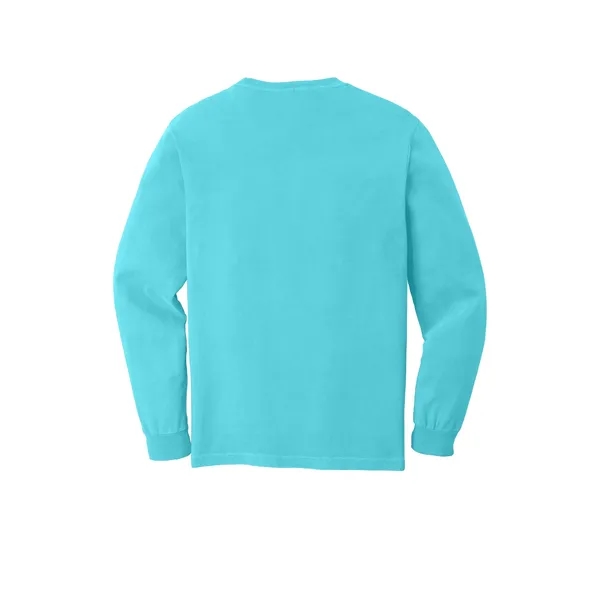 COMFORT COLORS Heavyweight Ring Spun Long Sleeve Pocket Tee.... from ASI 84863 SanMar