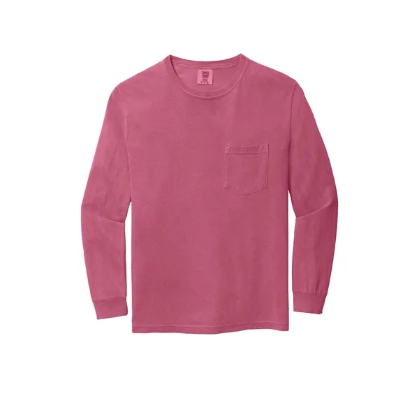 COMFORT COLORS Heavyweight Ring Spun Long Sleeve Pocket Tee.... from ASI 84863 SanMar