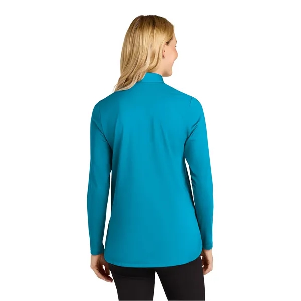 Port Authority Ladies C-FREE Double Knit 1/4-Zip... from ASI 84863 SanMar