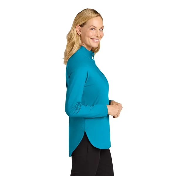 Port Authority Ladies C-FREE Double Knit 1/4-Zip... from ASI 84863 SanMar