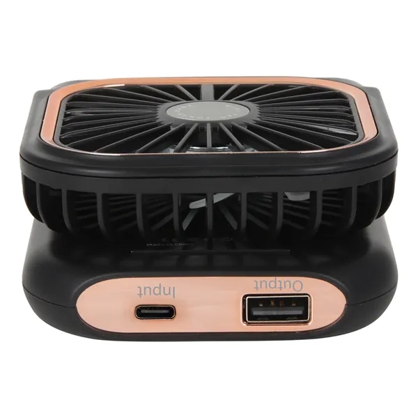 Foldable Fan Power Bank. Built-in 3,000 mAh power bank.... from ASI 46755 Cosmo Promos