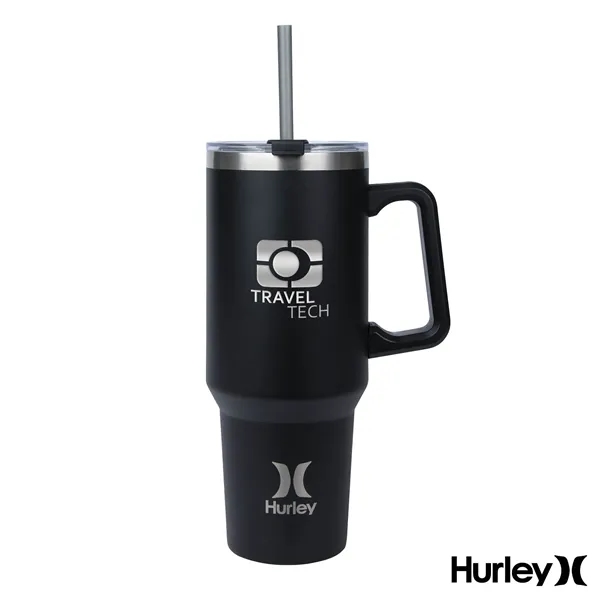 Hurley® Oasis 40 oz. Vacuum Insulated Travel Mug... from ASI 67866 Logomark/Valumark