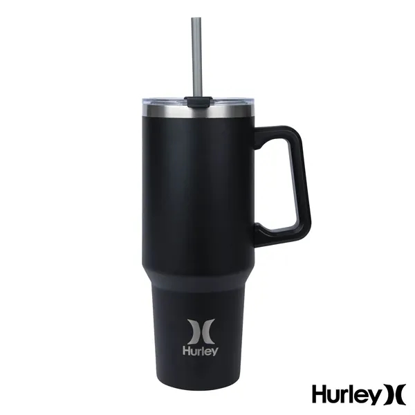 Hurley® Oasis 40 oz. Vacuum Insulated Travel Mug... from ASI 67866 Logomark/Valumark