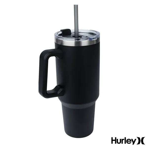 Hurley® Oasis 40 oz. Vacuum Insulated Travel Mug... from ASI 67866 Logomark/Valumark