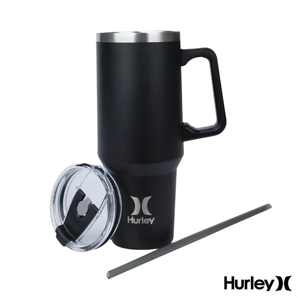 Hurley® Oasis 40 oz. Vacuum Insulated Travel Mug... from ASI 67866 Logomark/Valumark