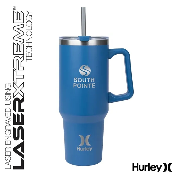 Hurley® Oasis 40 oz. Vacuum Insulated Travel Mug... from ASI 67866 Logomark/Valumark
