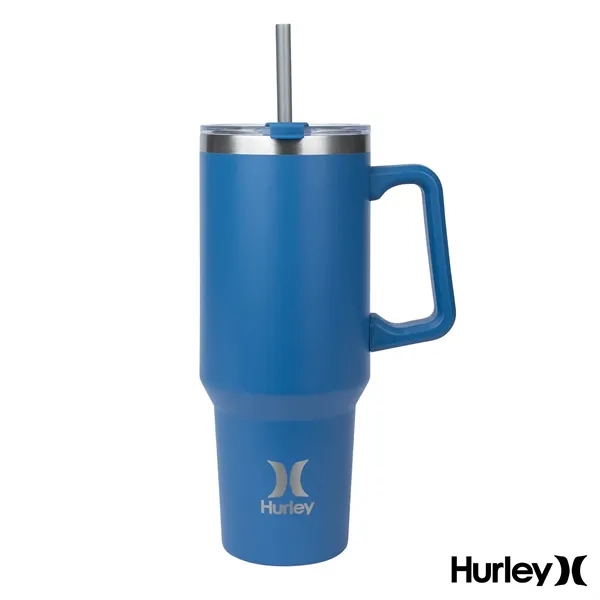 Hurley® Oasis 40 oz. Vacuum Insulated Travel Mug... from ASI 67866 Logomark/Valumark