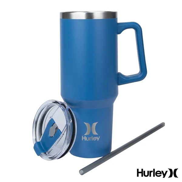 Hurley® Oasis 40 oz. Vacuum Insulated Travel Mug... from ASI 67866 Logomark/Valumark