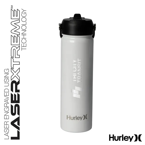 Hurley® Oasis 20 oz. Vacuum Insulated Water Bottle... from ASI 67866 Logomark/Valumark