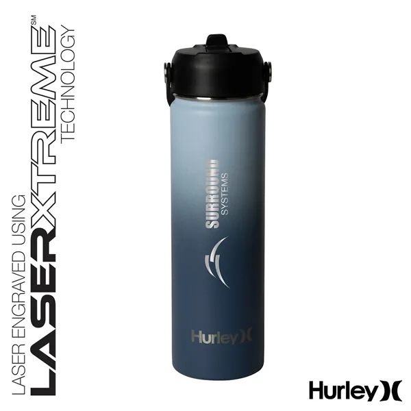 Hurley® Oasis 20 oz. Vacuum Insulated Water Bottle... from ASI 67866 Logomark/Valumark