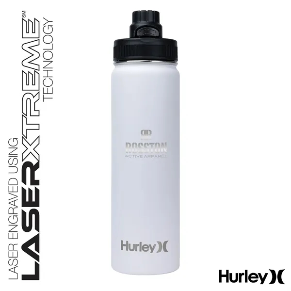 Hurley® Oasis 20 oz. Vacuum Insulated Water Bottle... from ASI 67866 Logomark/Valumark