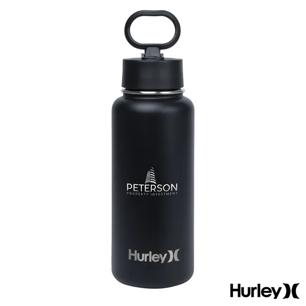 Hurley® Oasis 32 oz. Vacuum Insulated Water Bottle... from ASI 67866 Logomark/Valumark