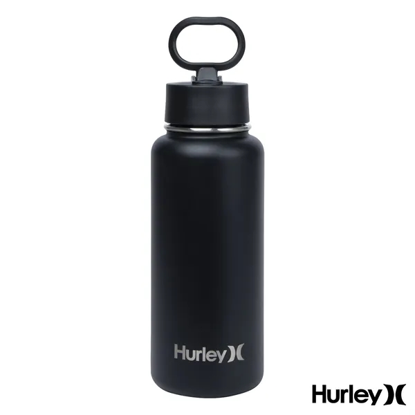 Hurley® Oasis 32 oz. Vacuum Insulated Water Bottle... from ASI 67866 Logomark/Valumark