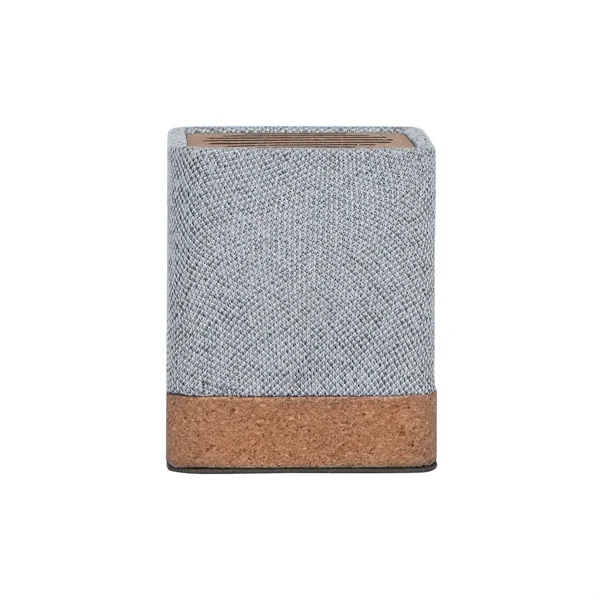 Grayson 5W RPET & Cork Wireless Speaker... from ASI 67866 Logomark/Valumark