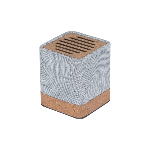 Grayson 5W RPET & Cork Wireless Speaker... from ASI 67866 Logomark/Valumark