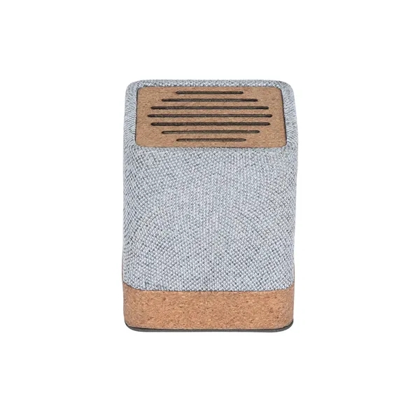 Grayson 5W RPET & Cork Wireless Speaker... from ASI 67866 Logomark/Valumark