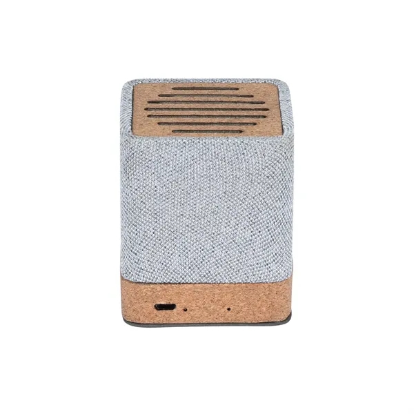 Grayson 5W RPET & Cork Wireless Speaker... from ASI 67866 Logomark/Valumark