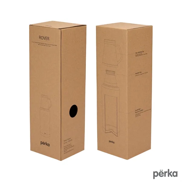 Perka® Rover 51 oz. Double Wall, Stainless Steel Growler ...... from ASI 67866 Logomark/Valumark