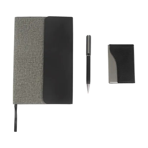 Regal Journal, Pen & Card Case Gift Set... from ASI 67866 Logomark/Valumark