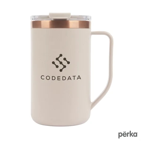 Perka® Guji 15 oz. Recycled Steel and Coffee Grounds Mug... from ASI 67866 Logomark/Valumark