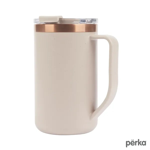 Perka® Guji 15 oz. Recycled Steel and Coffee Grounds Mug... from ASI 67866 Logomark/Valumark