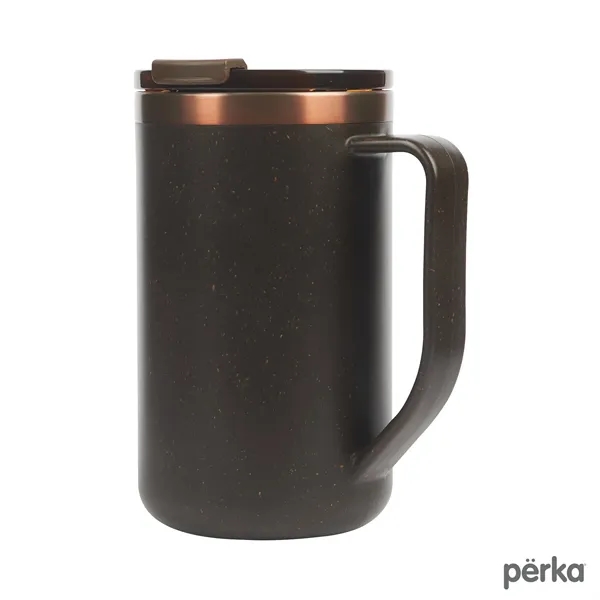 Perka® Guji 15 oz. Recycled Steel and Coffee Grounds Mug... from ASI 67866 Logomark/Valumark