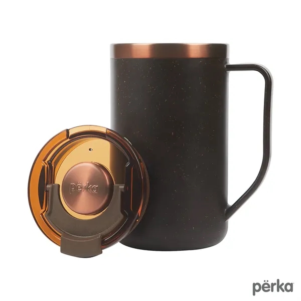 Perka® Guji 15 oz. Recycled Steel and Coffee Grounds Mug... from ASI 67866 Logomark/Valumark