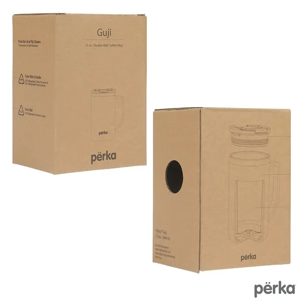 Perka® Guji 15 oz. Recycled Steel and Coffee Grounds Mug... from ASI 67866 Logomark/Valumark