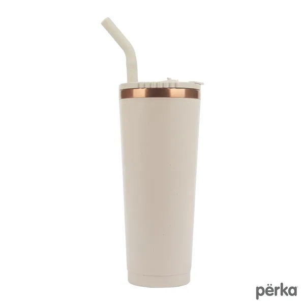 Perka® Barbarossa 24 oz. Recycled Steel and Coffee Ground...... from ASI 67866 Logomark/Valumark