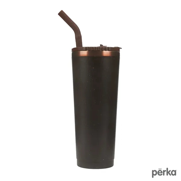 Perka® Barbarossa 24 oz. Recycled Steel and Coffee Ground...... from ASI 67866 Logomark/Valumark