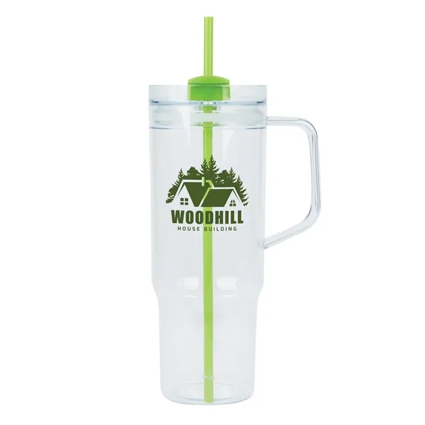 Oliver 40 oz. Clear AS Travel Mug... from ASI 67866 Logomark/Valumark