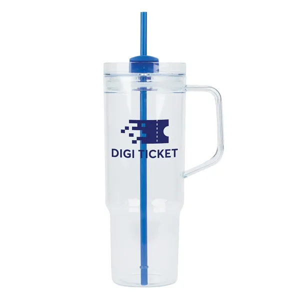 Oliver 40 oz. Clear AS Travel Mug... from ASI 67866 Logomark/Valumark