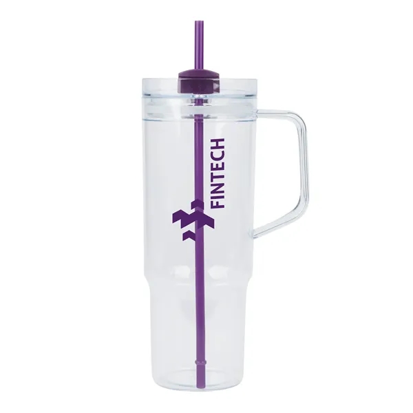 Oliver 40 oz. Clear AS Travel Mug... from ASI 67866 Logomark/Valumark