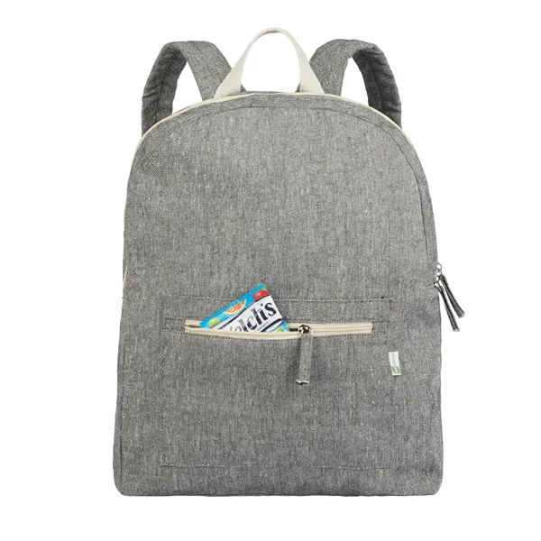 Renew III 10 oz. Recycled Cotton Backpack... from ASI 67866 Logomark/Valumark