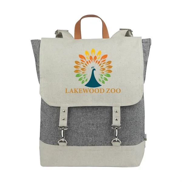 Renew IV 8 oz. Recycled Cotton Backpack... from ASI 67866 Logomark/Valumark