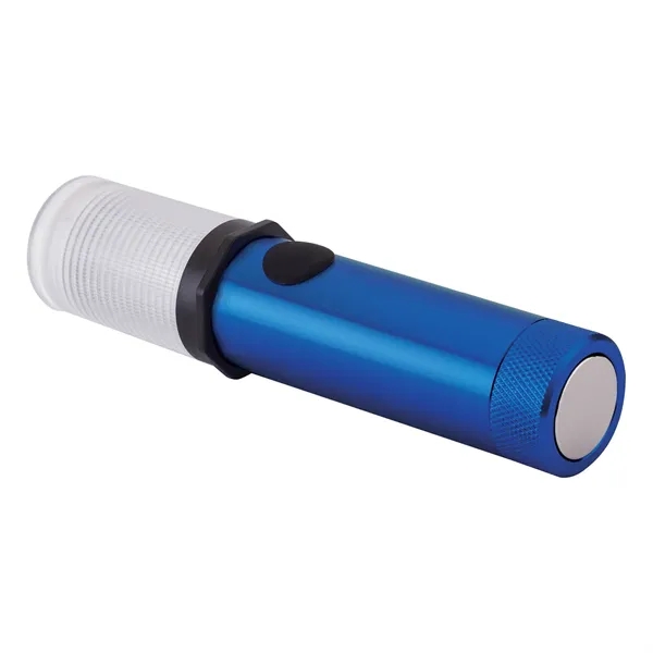 1.25" x 5.31" x 1.25 " aluminum LED aluminum emergency flashlight... from ASI 67866 Logomark/Valumark