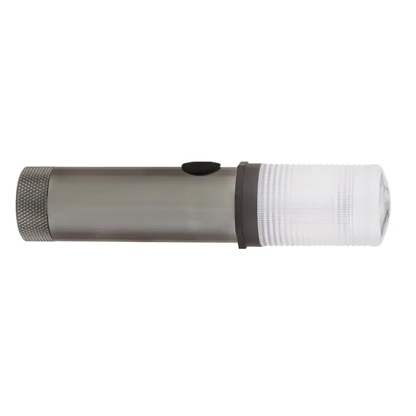 1.25" x 5.31" x 1.25 " aluminum LED aluminum emergency flashlight... from ASI 67866 Logomark/Valumark