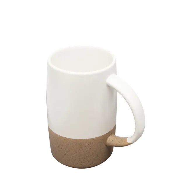 Santander 17 oz. Two-Tone Ceramic Mug... from ASI 67866 Logomark/Valumark