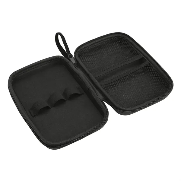 2.06" x 7.5" x 5.38" EVA hardshell zippered technology case with... from ASI 67866 Logomark/Valumark