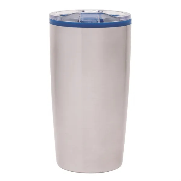 3.44" x 6.88" x 3.69" Outback 20-ounce double-wall stainless steel tumbler... from ASI 67866 Logomark/Valumark / Valumark™