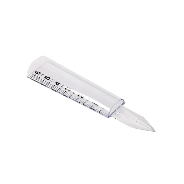 Baran 6" Rain Gauge... from ASI 67866 Logomark/Valumark