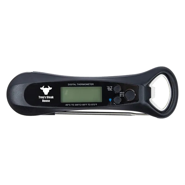 Mario IPX7 Digital BBQ Thermometer... from ASI 67866 Logomark/Valumark