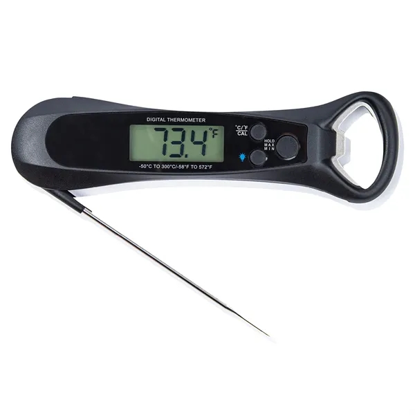 Mario IPX7 Digital BBQ Thermometer... from ASI 67866 Logomark/Valumark