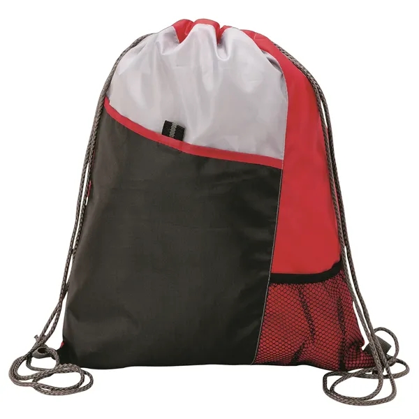 0.12" x 17.5" x 14" Marseille sport bag with gusseted mesh... from ASI 67866 Logomark/Valumark