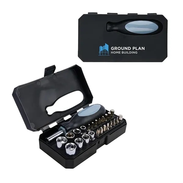 Raymond 25-Piece Screwdriver Tool Set... from ASI 67866 Logomark/Valumark