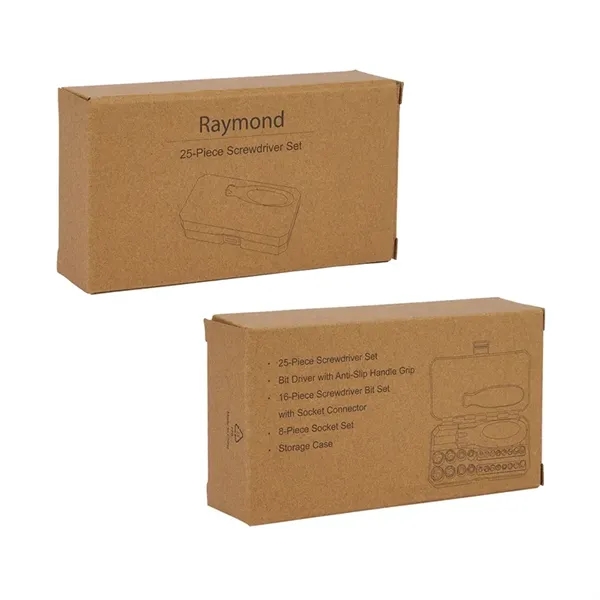 Raymond 25-Piece Screwdriver Tool Set... from ASI 67866 Logomark/Valumark