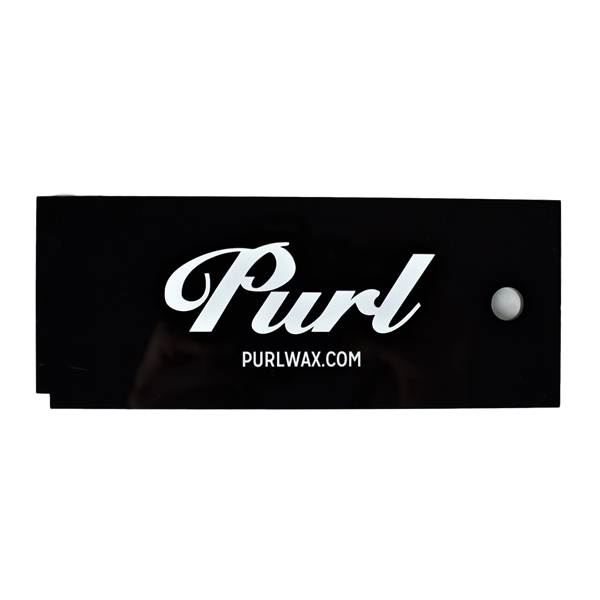 Acrylic wax scraper for snowboards and skis that measures 2.36" x... from ASI 72657 Active Life Promo / Action Sports Promo