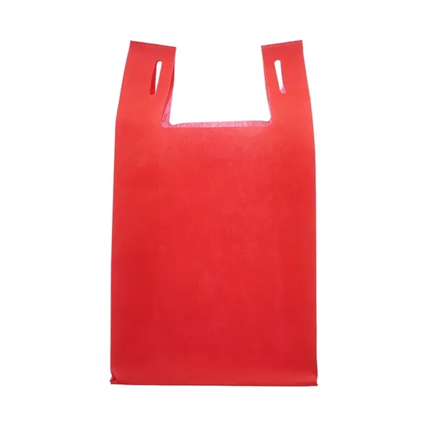 T-Shirt design lightweight reusable grocery tote bag with 1 color silkscreen... from ASI 37218 Athena Promo (tm)