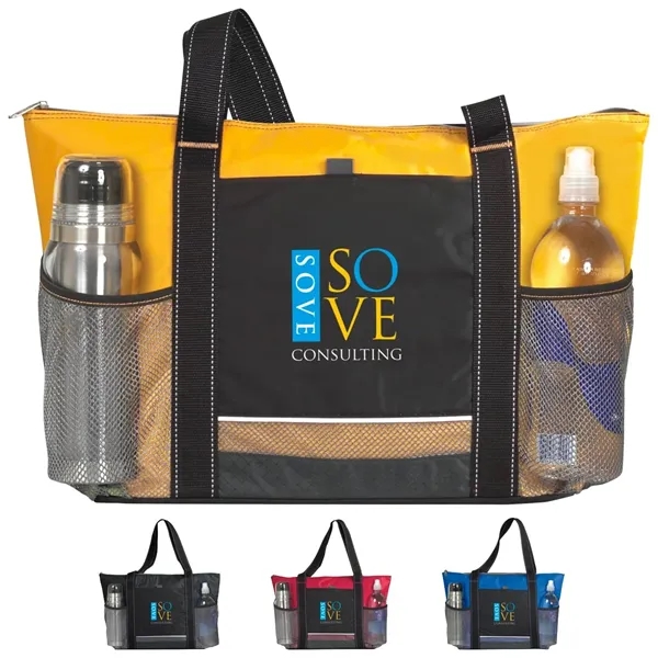 Icy Bright Cooler Tote... from ASI 40480 Koozie Group / Norwood